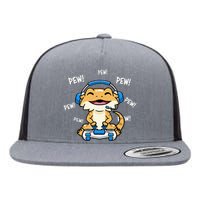 Bearded Dragon Flat Bill Trucker Hat