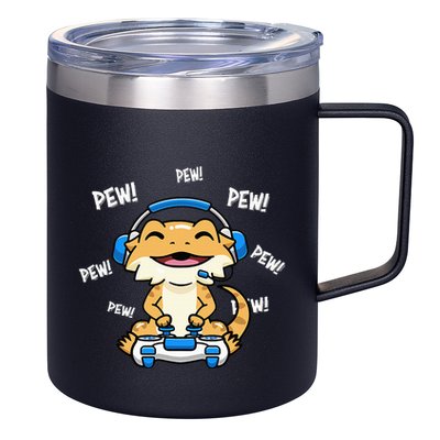 Bearded Dragon 12oz Stainless Steel Coffee Mug