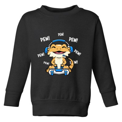 Bearded Dragon Toddler Sweatshirt
