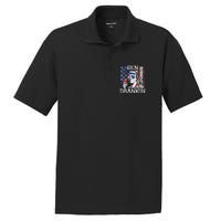 Ben Drankin Beer 4th of July Funny Patriotic USA PosiCharge RacerMesh Polo