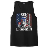 Ben Drankin Beer 4th Of July Funny Patriotic USA PosiCharge Competitor Tank