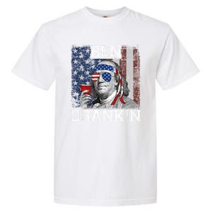 Ben Drankin Beer 4th Of July Funny Patriotic USA Garment-Dyed Heavyweight T-Shirt