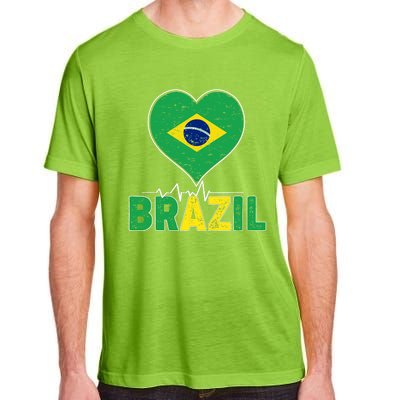 Brasil Design Brazilian Soccer Jerseys Outfits Brazil Soccer Adult ChromaSoft Performance T-Shirt