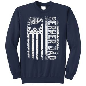 Bernese Dad Berner Mountain Dad American Us Flag Dog Sweatshirt