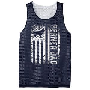 Bernese Dad Berner Mountain Dad American Us Flag Dog Mesh Reversible Basketball Jersey Tank