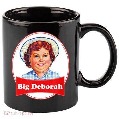 Big Deborah 11oz C Handle Ceramic Mug