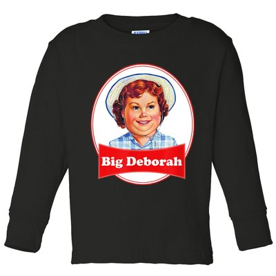 Big Deborah Toddler Long Sleeve Shirt