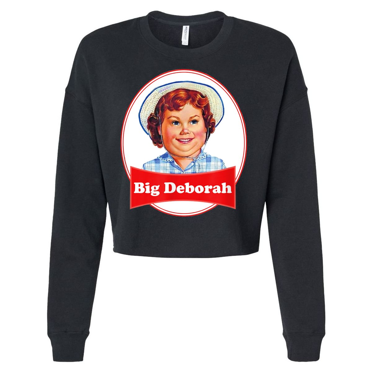 Big Deborah Cropped Pullover Crew