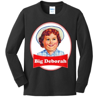 Big Deborah Kids Long Sleeve Shirt