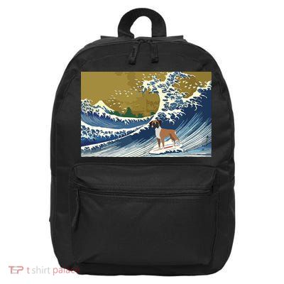 Boxer Dog 16 in Basic Backpack