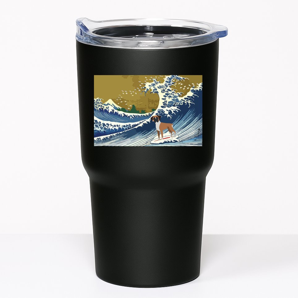 Boxer Dog Tumbler