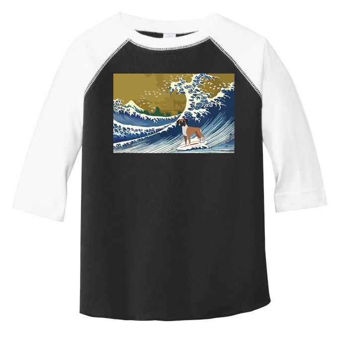 Boxer Dog Toddler Fine Jersey T-Shirt