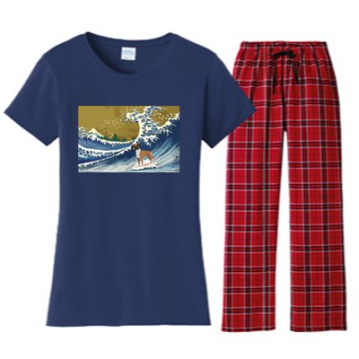 Boxer Dog Women's Flannel Pajama Set