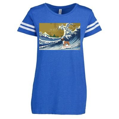 Boxer Dog Enza Ladies Jersey Football T-Shirt