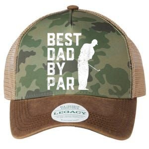 Best Dad By Par Legacy Tie Dye Trucker Hat