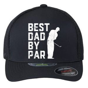 Best Dad By Par Flexfit Unipanel Trucker Cap