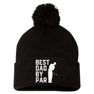 Best Dad By Par Pom Pom 12in Knit Beanie