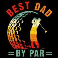 Best Dad By Par Funny Golf Daddy Fathers Day US Flag Gifts City Backpack