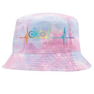 Bicycle Driving Bicyclist Cyclist Bike Rider Tie-Dyed Bucket Hat