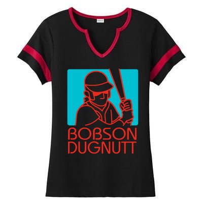 Bobson Dugnutt Ladies Halftime Notch Neck Tee