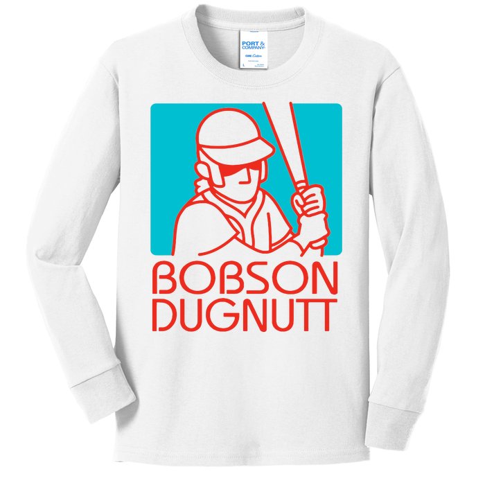 Bobson Dugnutt Kids Long Sleeve Shirt