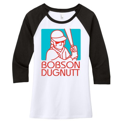 Bobson Dugnutt Women's Tri-Blend 3/4-Sleeve Raglan Shirt