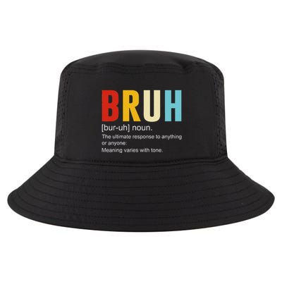 Bruh Definition Bruh Noun Funny Sarcastic Quotes Trend Cool Comfort Performance Bucket Hat