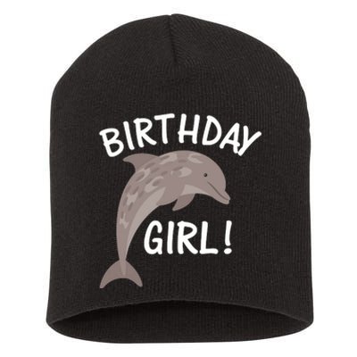 Birthday Dolphin Short Acrylic Beanie