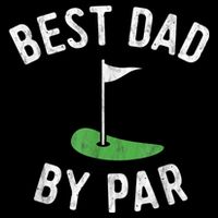 Best Dad By Par Funny Golf Fathers Day Gift Daddy Baby Bodysuit