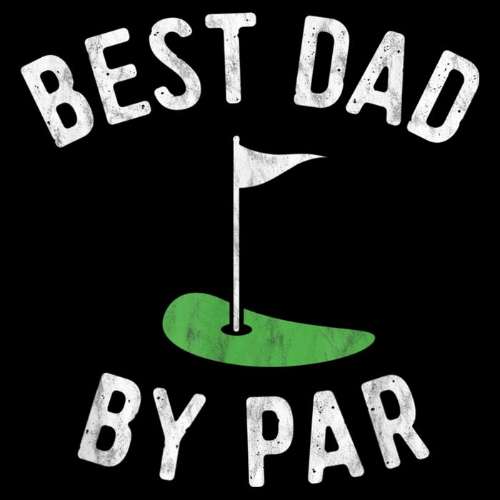 Best Dad By Par Funny Golf Fathers Day Gift Daddy Baby Bodysuit