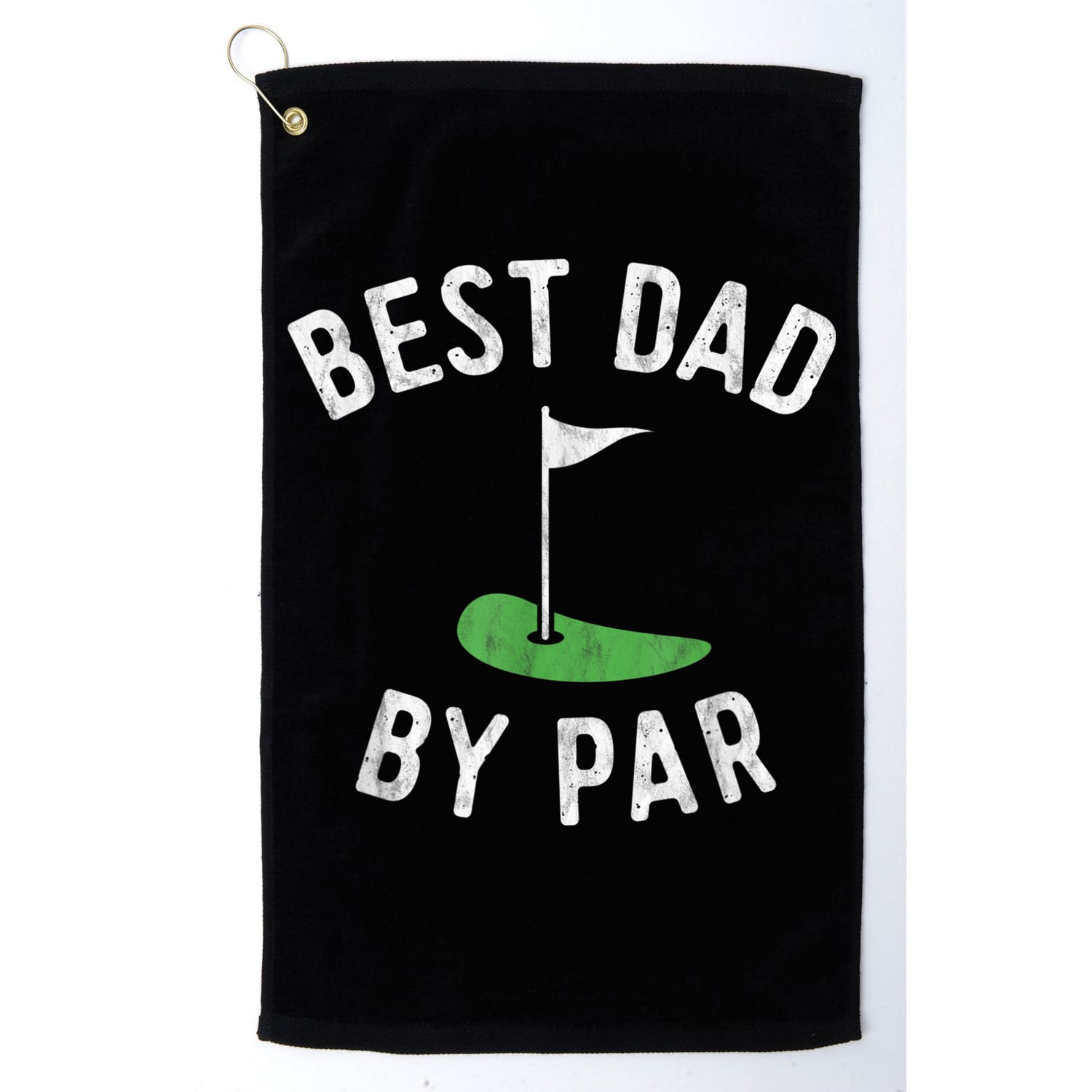 Best Dad By Par Funny Golf Fathers Day Gift Daddy Golf Towel