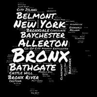 Boogie Down Bronx Neighborhoods Word Cloud Bronx New York Magnet