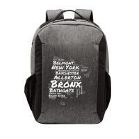 Boogie Down Bronx Neighborhoods Word Cloud Bronx New York Vector Backpack