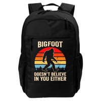 Bigfoot Doesnt Believe In You Either Bigfoot Doesn't Plus Size Backpack