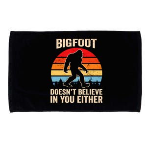 Bigfoot Doesnt Believe In You Either Bigfoot Doesn't Plus Size Microfiber Hand Towel