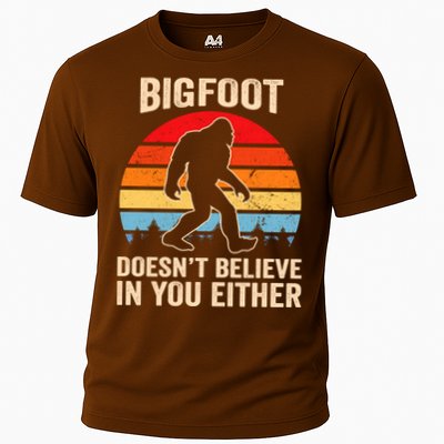 Bigfoot Doesnt Believe In You Either Bigfoot Doesn't Plus Size Performance Shirt