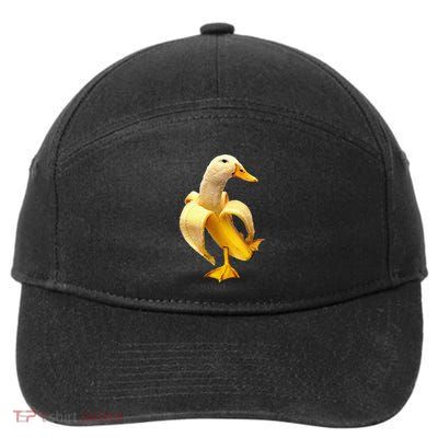 Banana Duck 7-Panel Snapback Hat