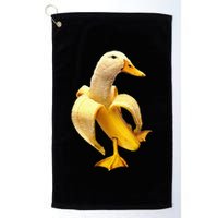 Banana Duck Golf Towel