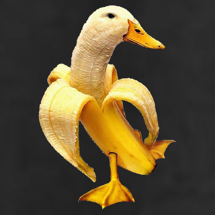 Banana Duck Golf Towel