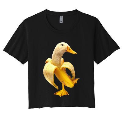 Banana Duck Crop Top