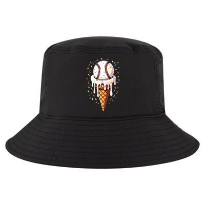 Baseball Drip Boy Ice Cream Cone Drip Baseball Cool Comfort Performance Bucket Hat