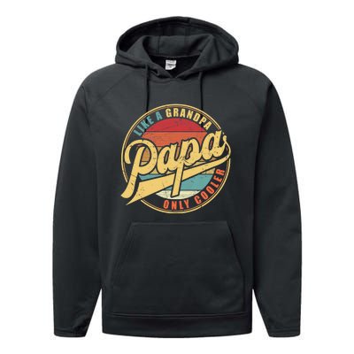 Baseball Dad Performance Fleece Hoodie