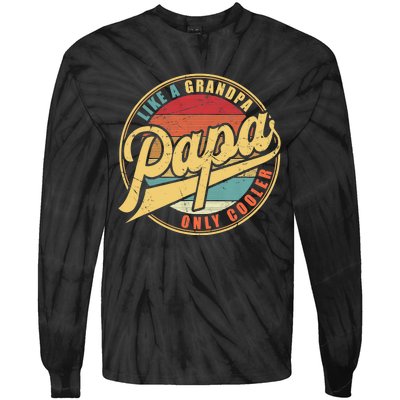 Baseball Dad Tie-Dye Long Sleeve Shirt