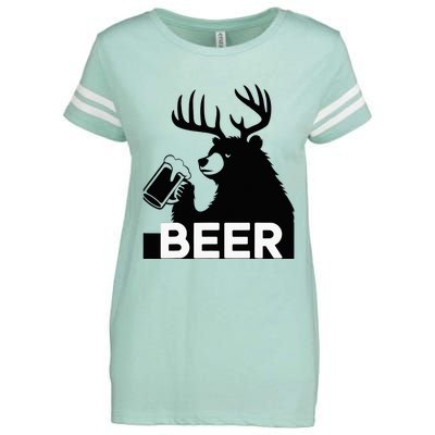 Beer Deer Enza Ladies Jersey Football T-Shirt