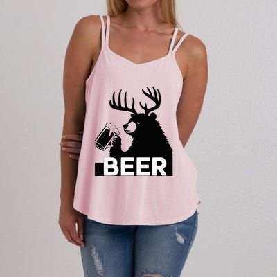 Beer Deer Women's Strappy Tank