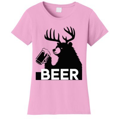 Beer Deer Women's T-Shirt