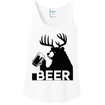 Beer Deer Ladies Essential Tank