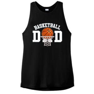 Basketball Dad Ladies PosiCharge Tri-Blend Wicking Tank