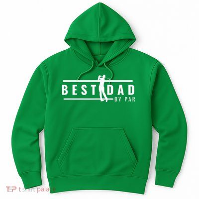 Best Dad By Par Funny Gift For Golf Lovers Hoodie