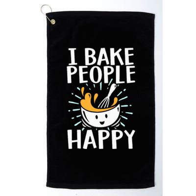 Baking Design Baking Bake Pastry Chef Baker Platinum Collection Golf Towel